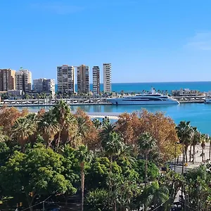 Penthouse With Solarium In The Center Of Malaga-atico Con Solarium En El Centro De Appartement Málaga